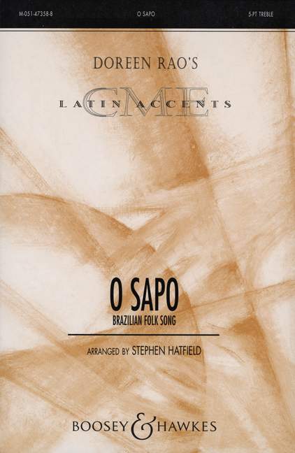 O Sapo (5-part treble voices(SSSAA), optional percussion)