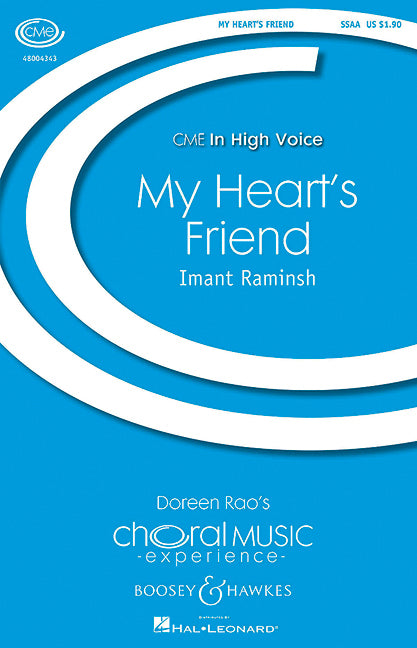 Songs of the Lights Set 2, My heart's friend (treble voices (unison or SA) and piano)