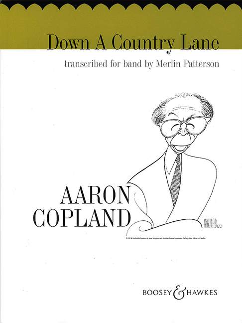 Down a Country Lane, Wind Band (score and parts)