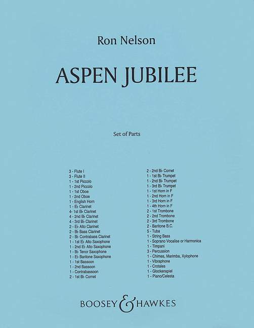 Aspen Jubilee (score and parts)