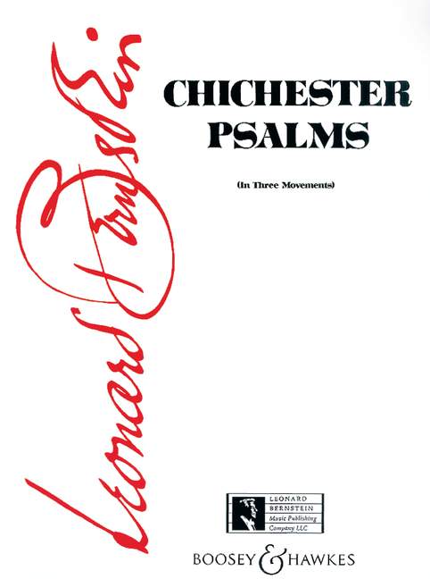 Chichester Psalms (version for large orchestra), score