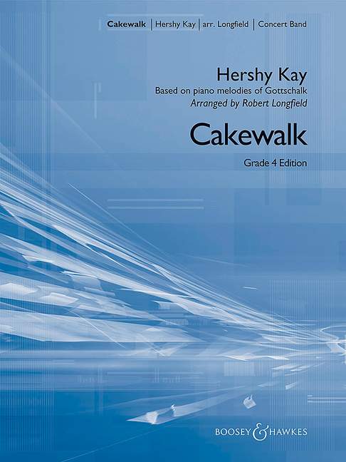 Cakewalk, wind band (score)