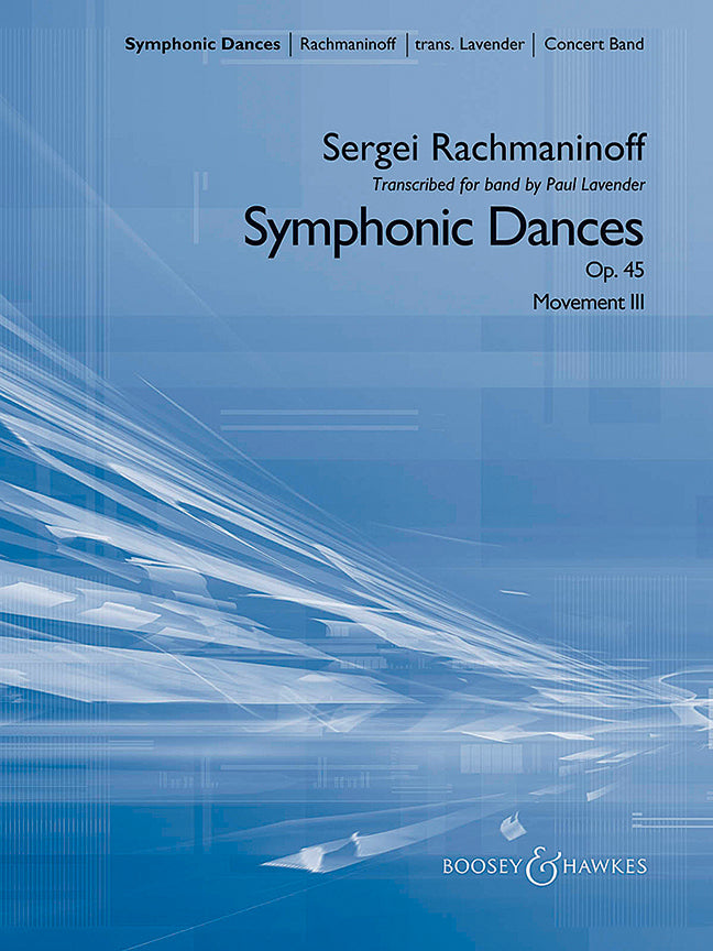 Symphonic Dances op. 45 (score and parts)