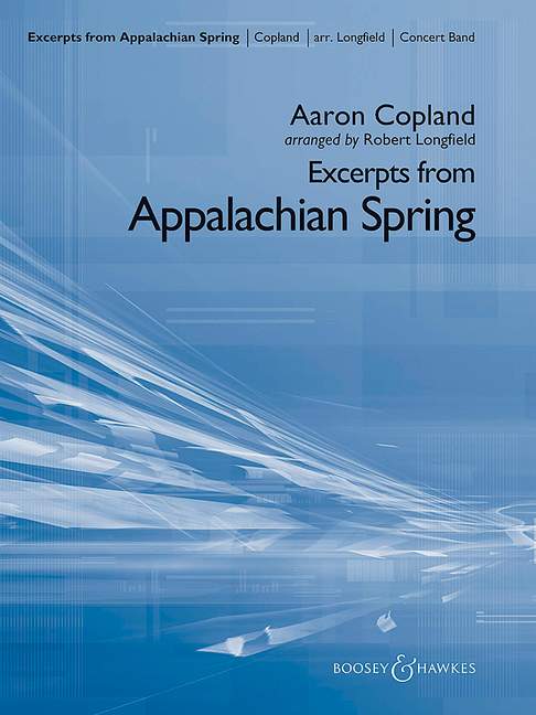 Excerpts from Appalachian Spring (score and parts)