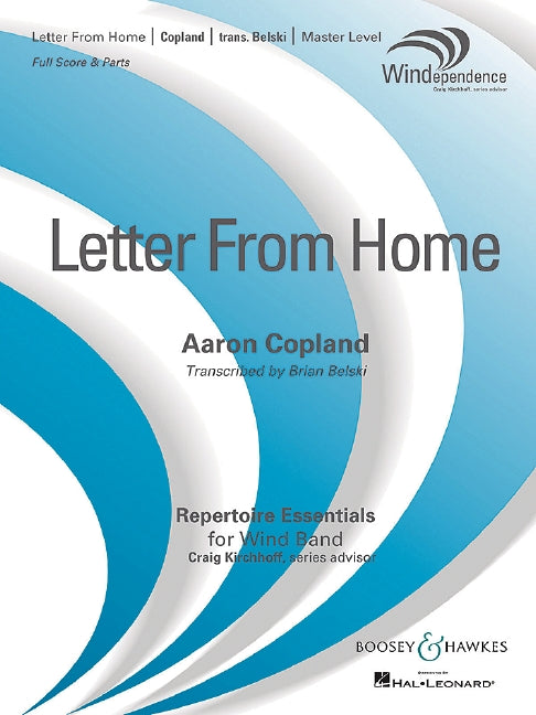 Letter From Home (score and parts)