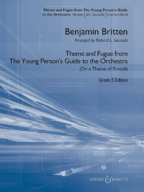 Theme and Fugue from The Young Person's Guide to the Orchestra (Wind band) (score and parts)