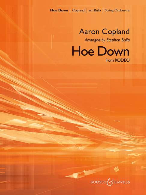 Hoe Down (String orchestra), Score & parts
