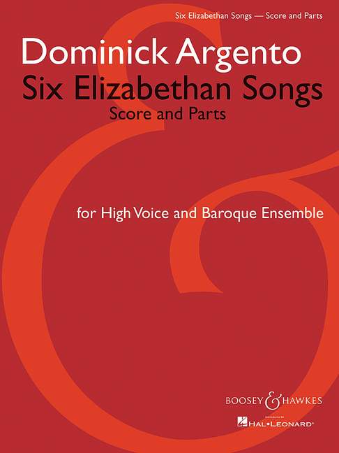 Six Elizabethan Songs (High voice and instrumental ensemble)