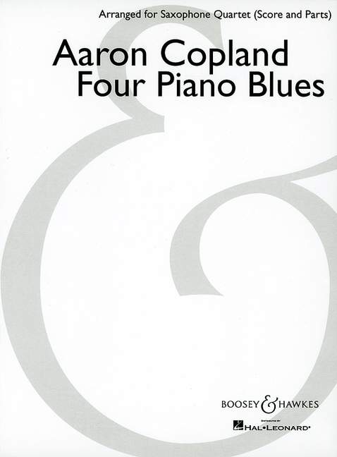 Four Piano Blues (4 Saxophones)