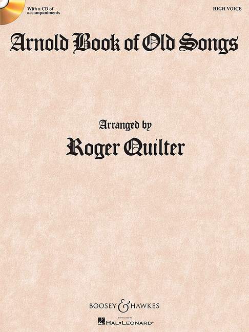 Arnold Book of Old Songs (High voice and piano)