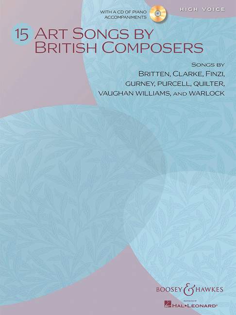15 Art Songs by British Composers (High voice and piano)