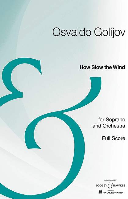 How Slow the Wind (score)