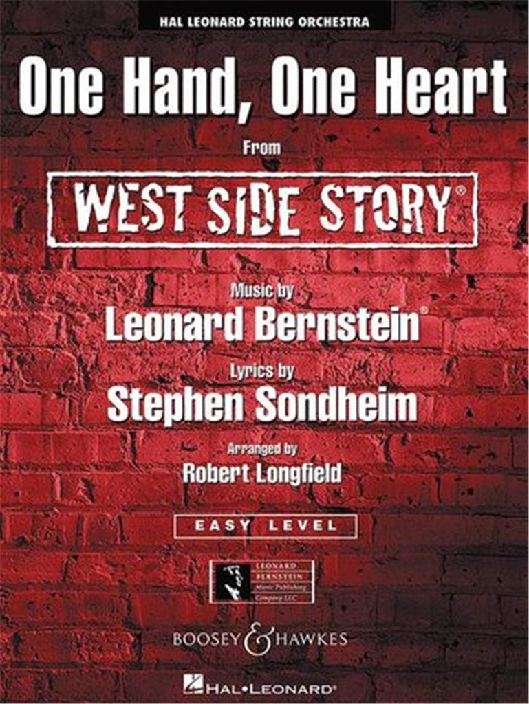 One Hand, One Heart (String Orchestra, Percussion and Piano)