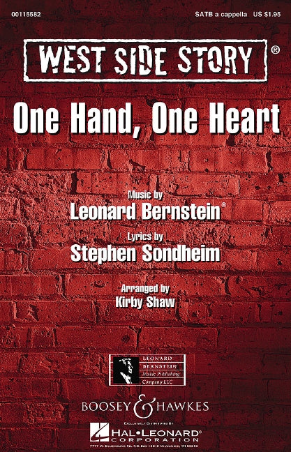 One Hand, One Heart (mixed choir (SATB) a cappella)