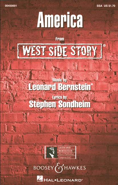 West Side Story, America (SSA & piano)