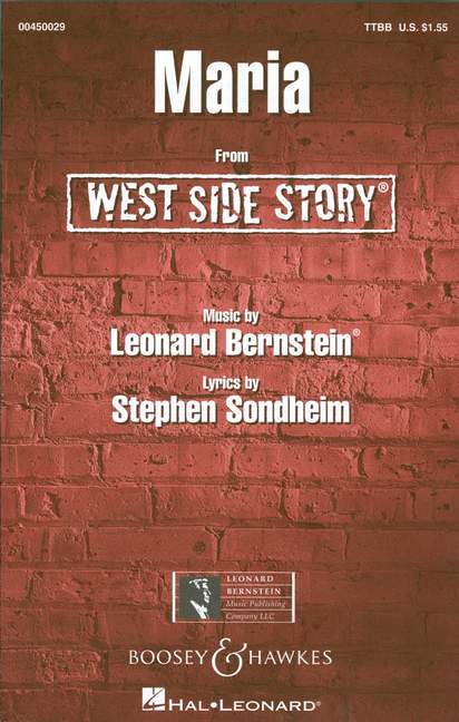 West Side Story, Maria (男声合唱）Stickles校訂