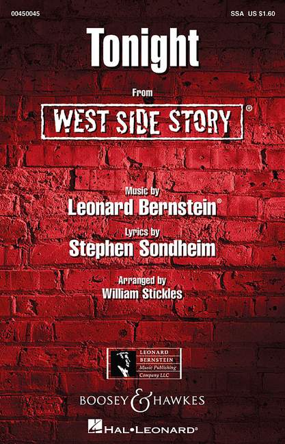 West Side Story, Tonight (SSA & piano)