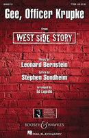 West Side Story, Gee, Officer Krupke (TTBB & piano)