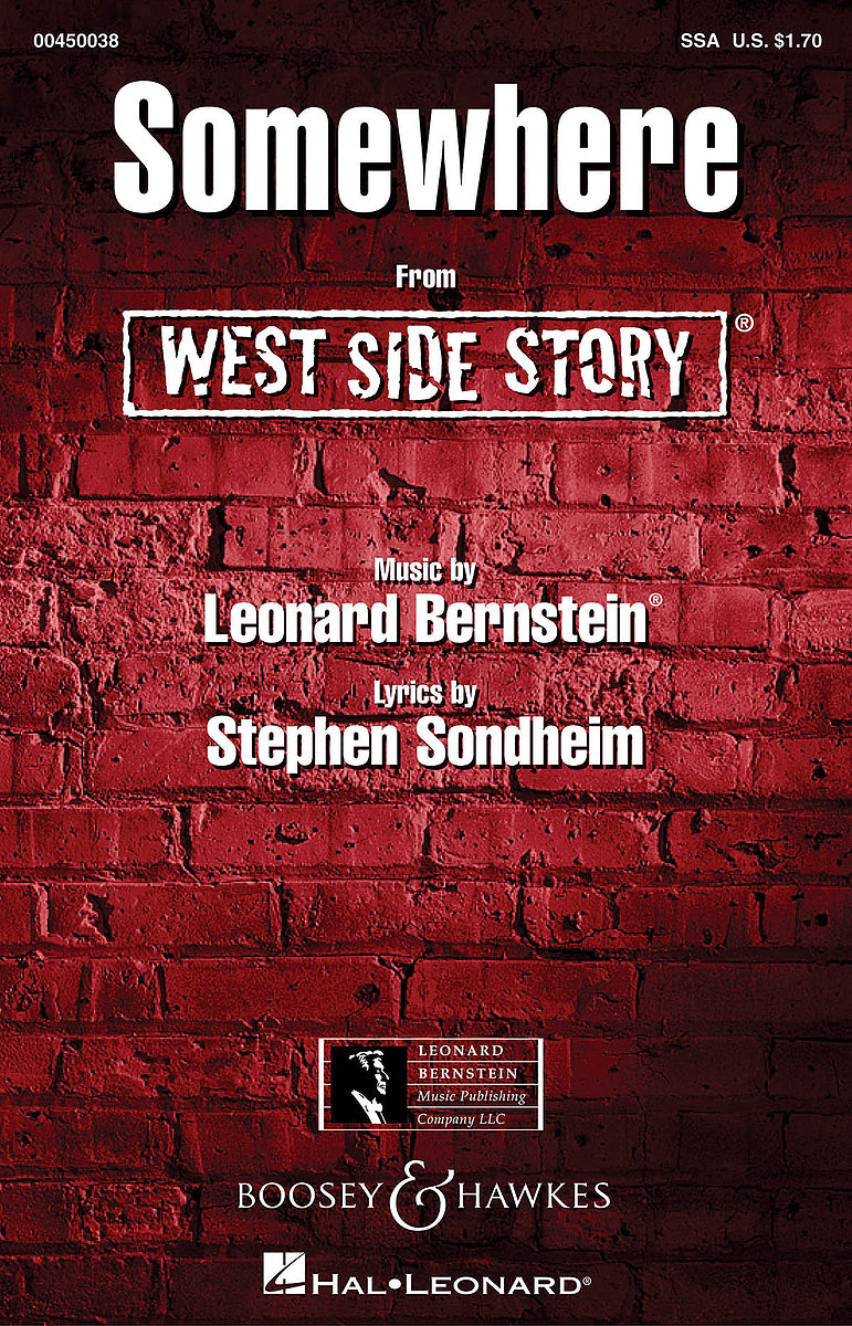 "Somewhere" from West Side Story (SSA)