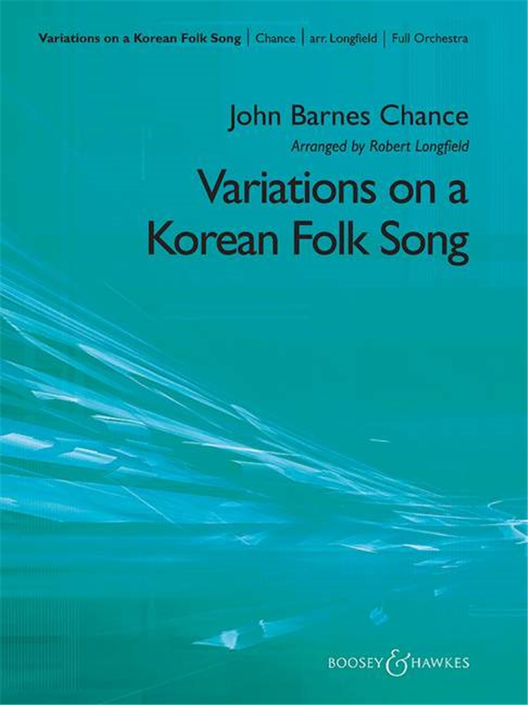 Variations on a Korean Folk Song (Orchestra)