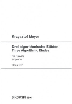 Three Algorithmic Etudes op. 137