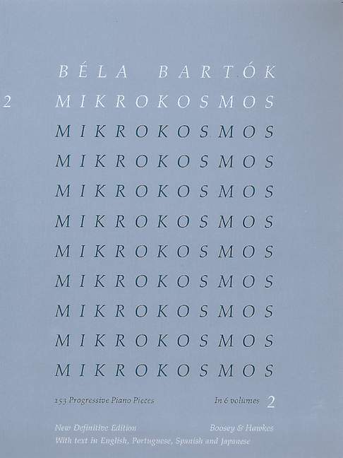 Mikrokosmos (英語・ポルトガル語・スペイン語・日本語), Vol. 2