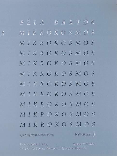 Mikrokosmos (英語・ポルトガル語・スペイン語・日本語), Vol. 3