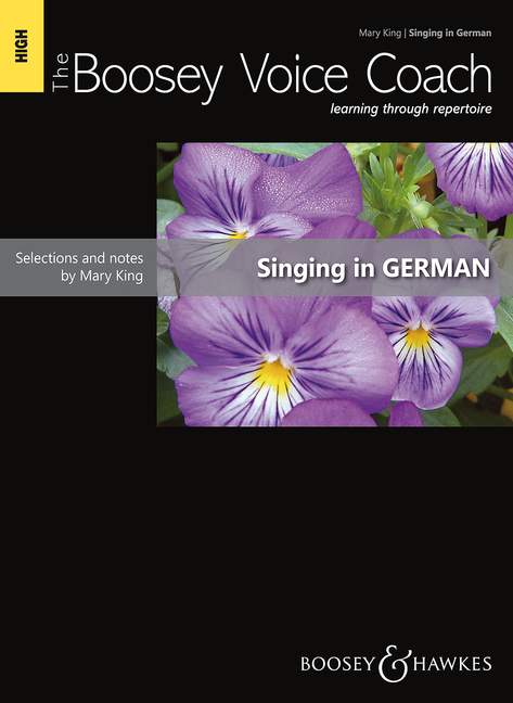 Singing in German (high voice and piano)