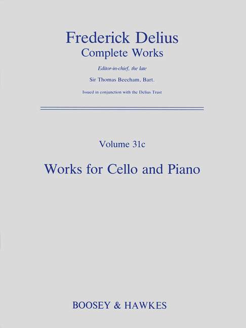 Works for Cello and Piano