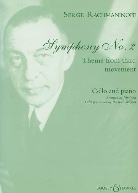 Theme from third movement of Symphony No. 2, op. 27 (cello and piano)