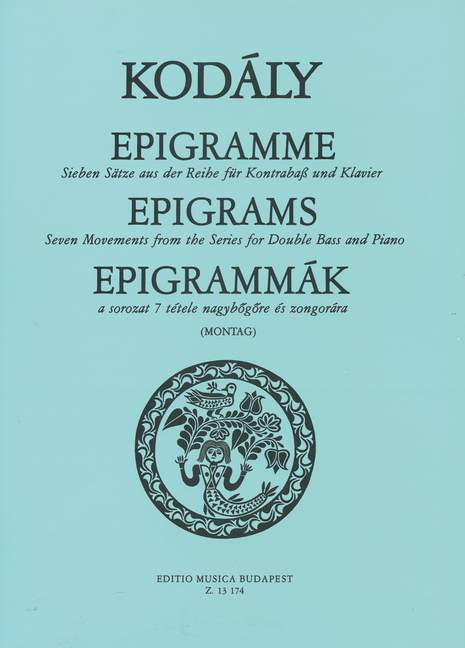 Epigrams (Double bass and piano)
