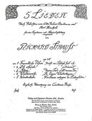 Fünf Lieder nach Gedichten von Otto Julius Bierbaum und Karl Henckell op. 48/2