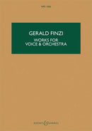 Works for Voice and Orchestra