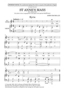 St Anne's Mass (choral score)