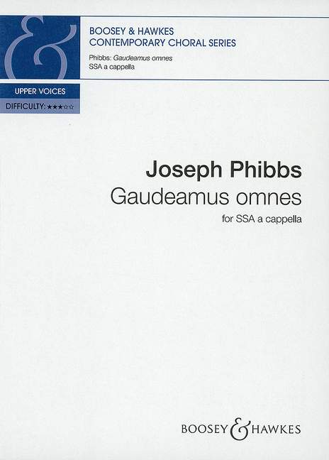 Gaudeamus omnes (treble choir (SSA) a cappella)