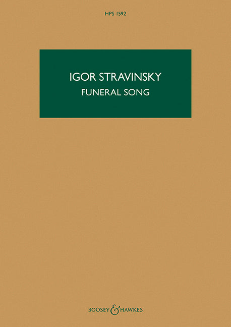 Funeral Song op. 5