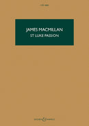 St Luke Passion study score)