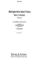 Billy Budd op. 50 (study score)