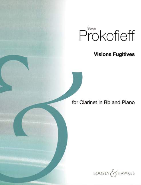 Visions Fugitives op. 22 (clarinet and piano)
