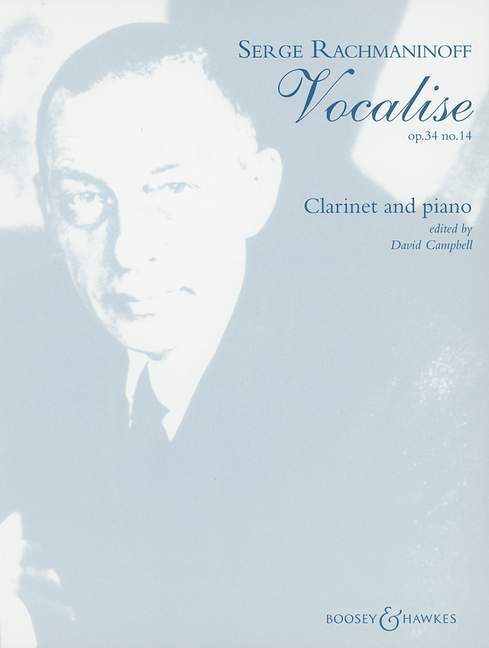 Vocalise op. 34/14 (clarinet and piano)
