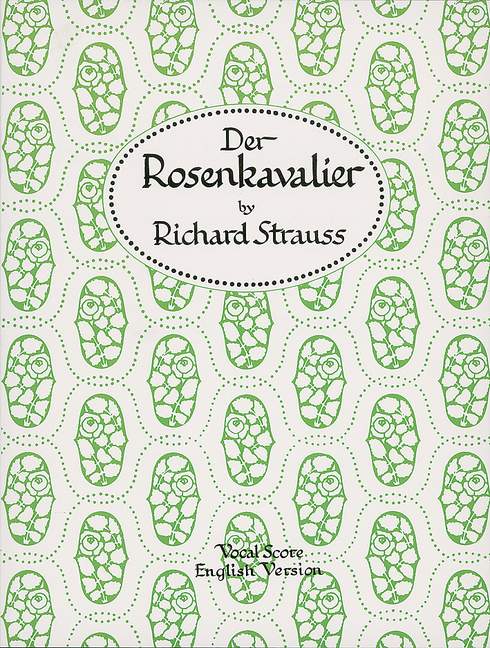 Der Rosenkavalier op. 59 (vocal/piano score, 英語・ドイツ語)
