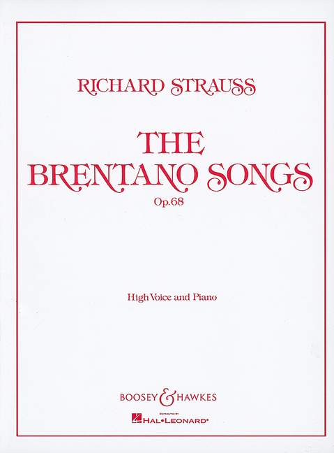 Sechs Lieder nach Gedichten von Clemens Brentano op. 68