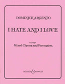I Hate and I Love (Choral Score)