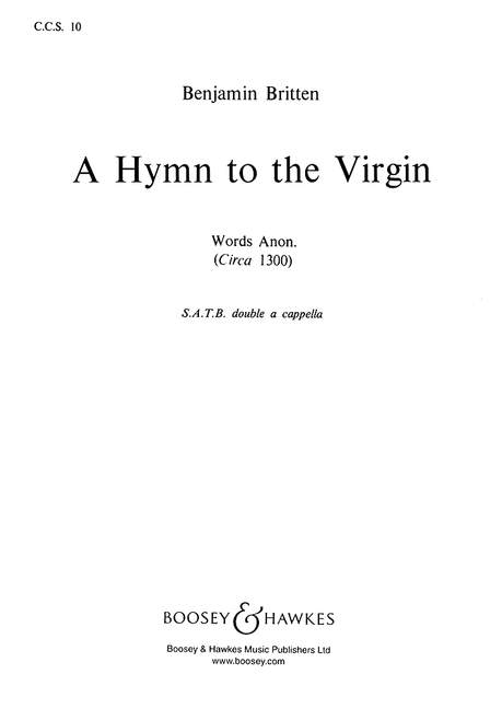 A Hymn to the Virgin