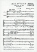 Missa Brevis (choral score)