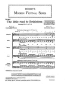 The little road to Bethlehem (mixed choir (SATB) a cappella)