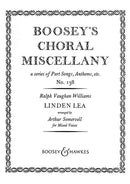 Linden Lea (mixed choir (SATB) a cappella)