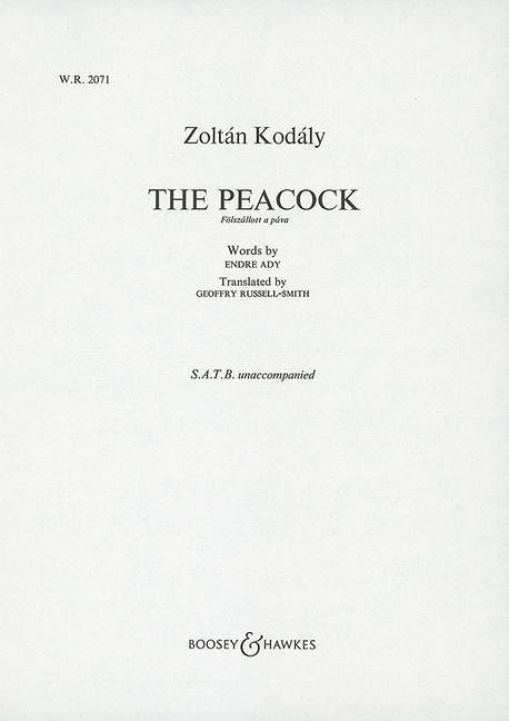 The Peacock (mixed choir (SATB) a cappella)