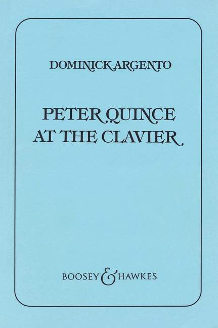 Peter Quince at the Clavier