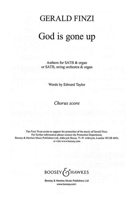 God is gone up op. 27/2